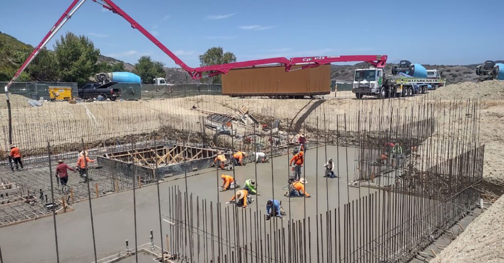 Coastline structural concrete project