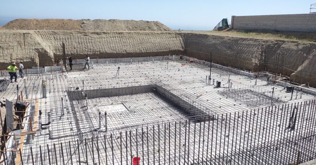 Coastline structural concrete project