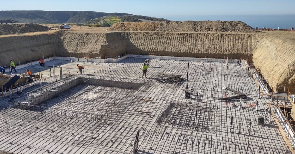 Coastline structural concrete project