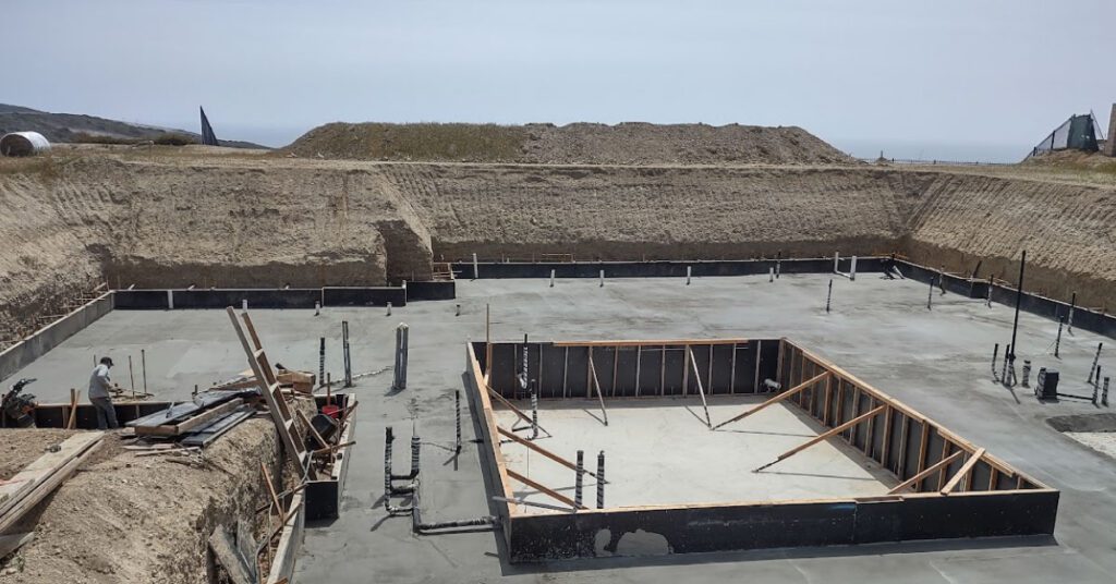 Coastline structural concrete project