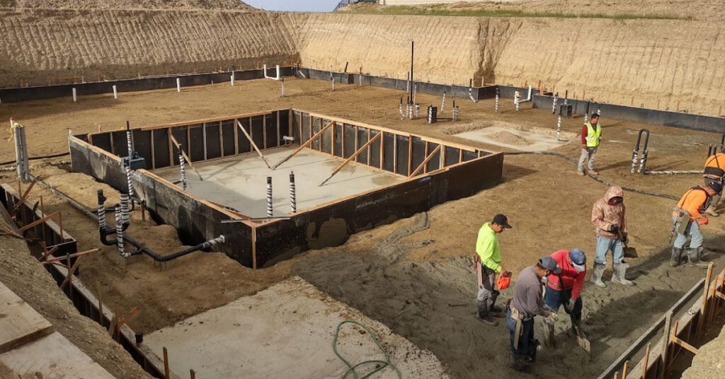 Coastline structural concrete project