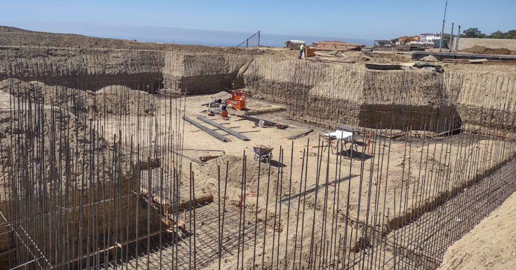 Newport Coast structural concrete project