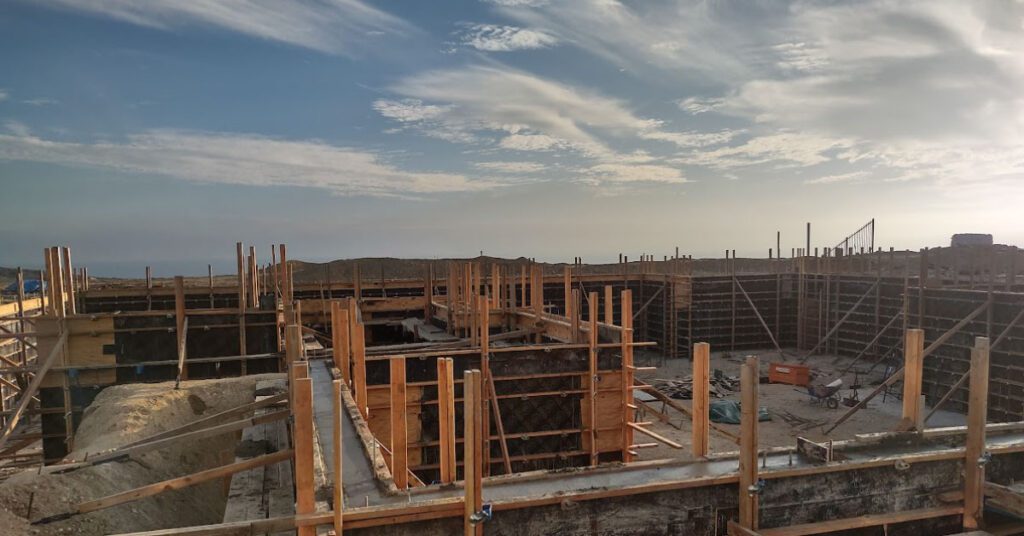 Newport Coast structural concrete project