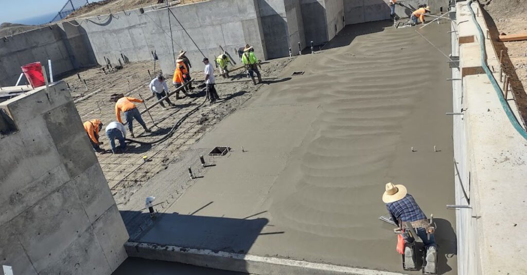 Newport Coast structural concrete project
