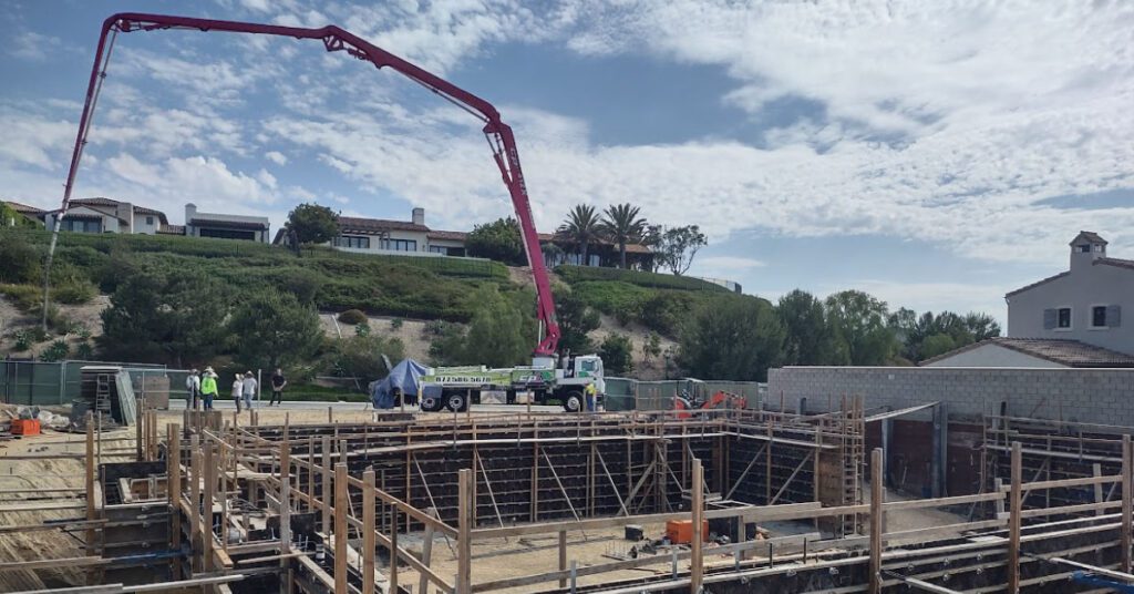 Newport beach structural concrete project